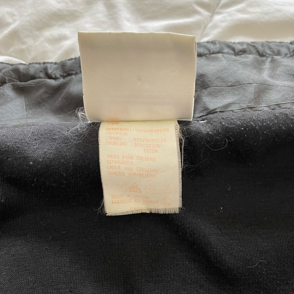 Vintage 80s adidas Satin Nylon Windbreaker Jacket,White Tag,Shiny, Hip Hop,Large - Picture 5 of 6